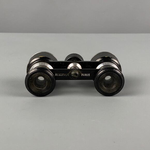 BELLEVUE PARIS Other - BELLEVUE PARIS Black Metal Vintage Opera Glasses